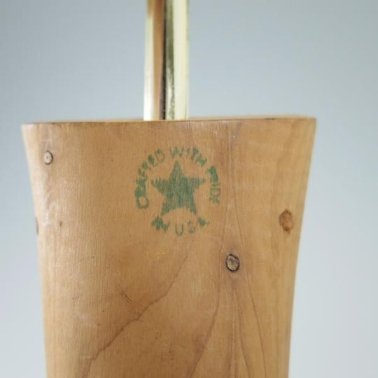 極上★(米)COLE HAAN/コールハーン Sサイズ【アメリカ製★純正シューツリー】木製シューキーパー/メンズ★f683