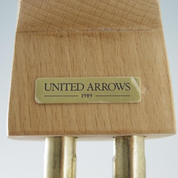極上★ユナイテッドアローズ SIZE 39【★純正シューツリー】木製シューキーパー/メンズ/UNITED ARROWS★f684
