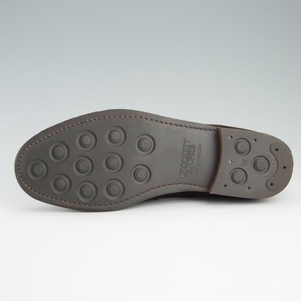 極美品★クロケット&ジョーンズ 8E【定価￥83,600-★ダイナイトソール仕様/コインローファー】BOSTON/314ラスト/Crockett&Jones★f689