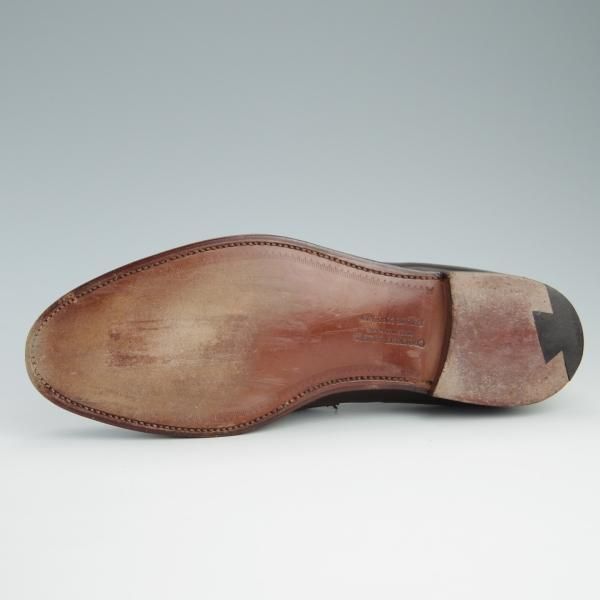 極美品★クロケット&ジョーンズ 9E【定価￥118,800-★コードバン/茶/ブラウン】バーニーズNY別注/コインローファー/Crockett&Jones★f690