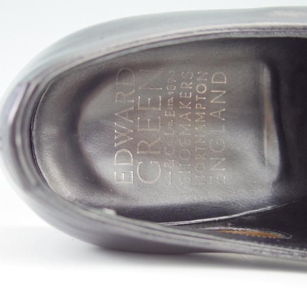 極上★エドワードグリーン 7D【定価￥174,900-★チェルシー/CHELSEA/82ラスト】ストレートチップ/カーフ/黒/メンズ/EDWARD GREEN★f692
