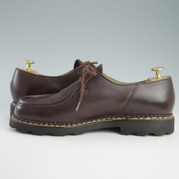 ほぼ試着程度★パラブーツ SIZE 41.5【定価￥71,500-★ミカエル/MICHAEL】チロリアンシューズ/リスレザー/CAFE/カフェ/Paraboot★f694