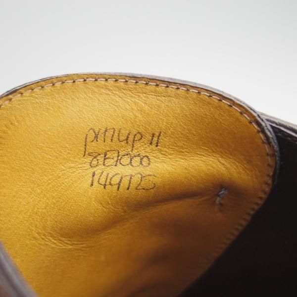 美品★ジョンロブ 8E【定価￥264,000-★プレステージライン/フィリップ2/7000ラスト】Philip2/パンチドキャップトゥ/黒/JOHN LOBB★f696