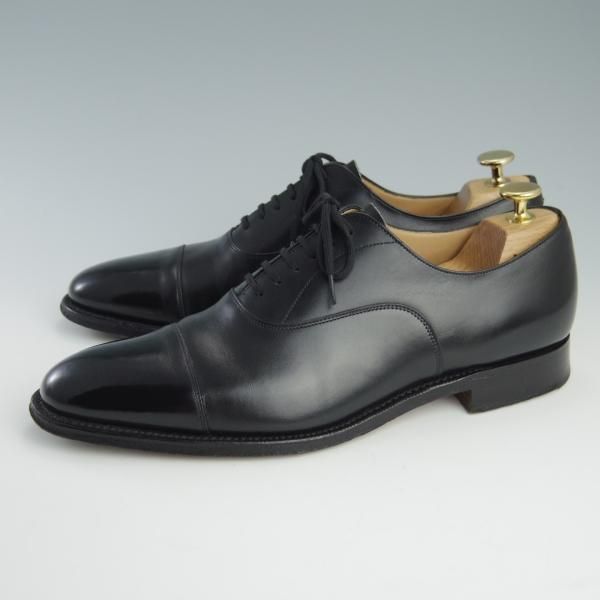 極上★チャーチ 70F/UK7【定価￥81,400-★ストレートチップ/DUBAI】136ラスト/5都市ロゴ/カーフ/黒/メンズ/Church's★f698