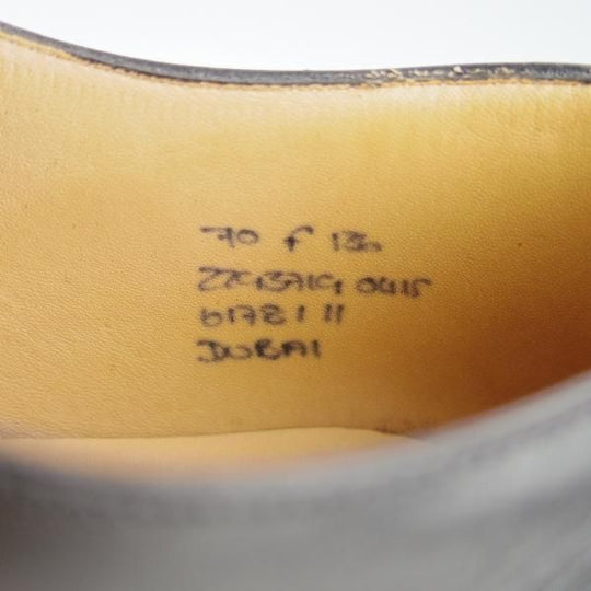 極上★チャーチ 70F/UK7【定価￥81,400-★ストレートチップ/DUBAI】136ラスト/5都市ロゴ/カーフ/黒/メンズ/Church's★f698