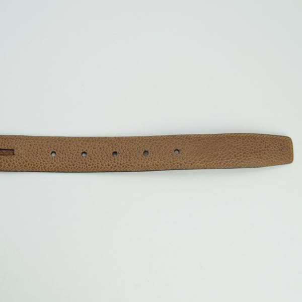 ほぼ未使用★(伊)タニノクリスチー 30インチ/75cm【★レザー/ベルト/茶/ビジネス】本革/メンズ/TANINO CRISCI★f703