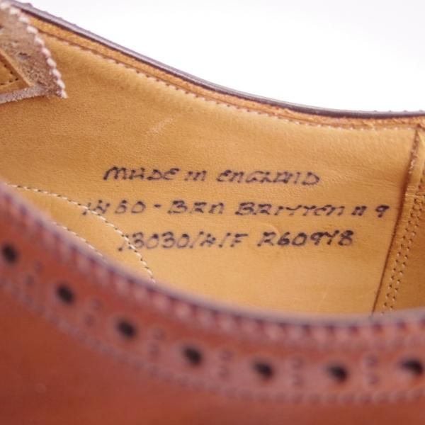 極上☆(英)FOSTER&SON/フォスター&サン 9F【貴重☆フルブローグ