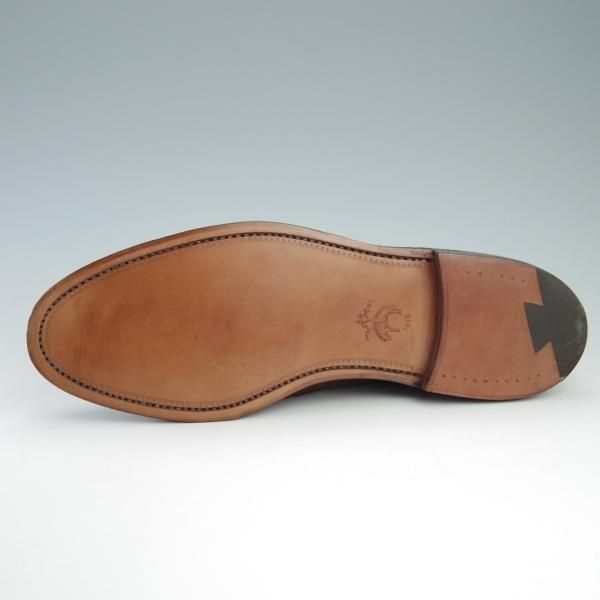 未使用★クロケット&ジョーンズ UK9.5/US10D【貴重★茶/コードバン仕様/ブラックフリース別注】ブルックスブラザーズ/Crockett&Jones★f706