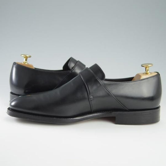 美品★チャーチ 75F/UK7.5【ジェームスボンド着用モデル(1999年007シリーズ)★PRESLEY】プレスリー/73ラスト/カーフ/黒/Church's★f707