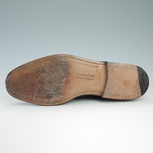 美品★チャーチ 75F/UK7.5【ジェームスボンド着用モデル(1999年007シリーズ)★PRESLEY】プレスリー/73ラスト/カーフ/黒/Church's★f707