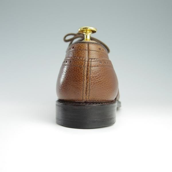 極上★チャーチ UK9程度【旧チャーチ★149ラスト/3都市ロゴ/RANCH OXHIDE】フルブローグ/茶/メンズ/Church's★f708