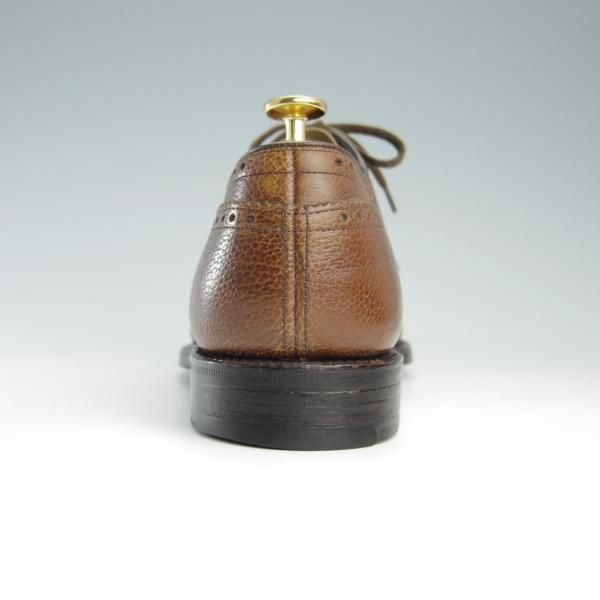 極上★チャーチ UK9程度【旧チャーチ★149ラスト/3都市ロゴ/RANCH OXHIDE】フルブローグ/茶/メンズ/Church's★f708