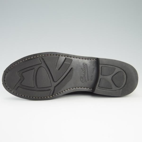 美品★パラブーツ SIZE 6.5【モデル定価￥77,000-★ドレス仕様シャンボード/CHAMBORD】スエード/紺/Uチップ/メンズ/Paraboot★f710