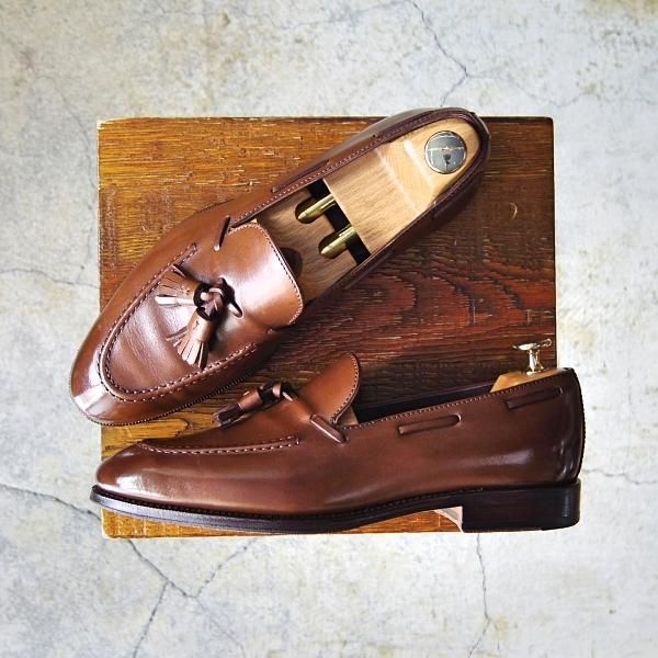 美品☆(スペイン製)CARMINA/カルミナ SIZE 6【定価￥72,600-☆タッセル