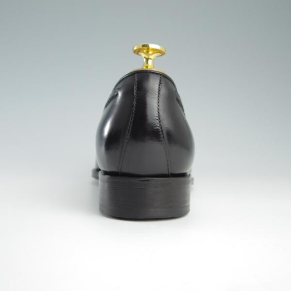美品★(スペイン製)CARMINA/カルミナ SIZE 6【定価￥72,600-★タッセルローファー/734】FORESTラスト/カーフ/NEGRO/黒/メンズ★f713