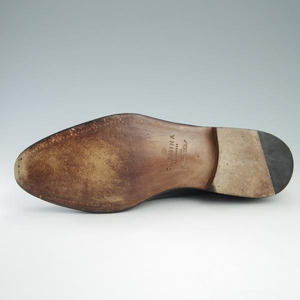 美品★(スペイン製)CARMINA/カルミナ SIZE 6【定価￥72,600-★タッセルローファー/734】FORESTラスト/カーフ/NEGRO/黒/メンズ★f713