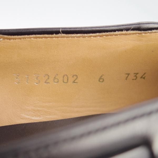 美品★(スペイン製)CARMINA/カルミナ SIZE 6【定価￥72,600-★タッセルローファー/734】FORESTラスト/カーフ/NEGRO/黒/メンズ★f713