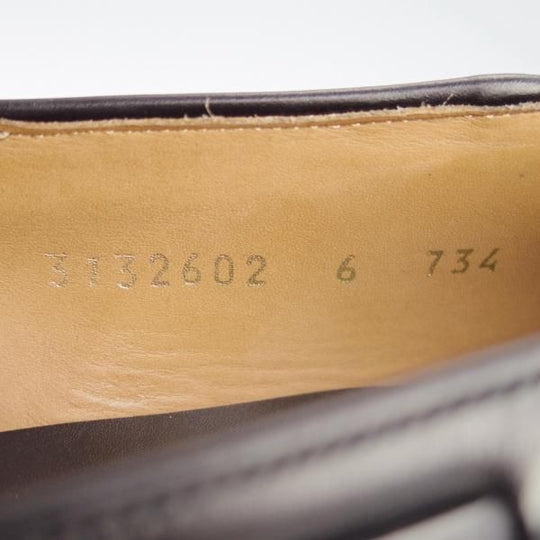 美品★(スペイン製)CARMINA/カルミナ SIZE 6【定価￥72,600-★タッセルローファー/734】FORESTラスト/カーフ/NEGRO/黒/メンズ★f713