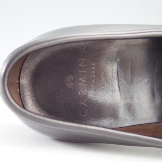 極上★(スペイン製)CARMINA/カルミナ SIZE 6【定価￥72,600-★コインローファー/80578】GENOVAラスト/ボックスカーフ/黒/メンズ★f714