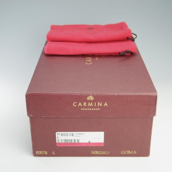極上★(スペイン製)CARMINA/カルミナ SIZE 6【定価￥72,600-★コインローファー/80578】GENOVAラスト/ボックスカーフ/黒/メンズ★f714