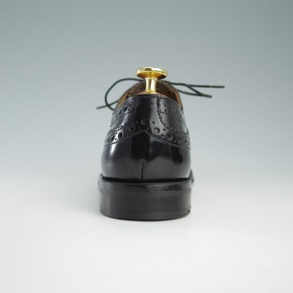 極美品★チャーチ(レディース) SIZE 36【定価￥86,900-★バーウッド/BURWOOD WG】ポリッシュドバインダーカーフ/黒/Church's★f716