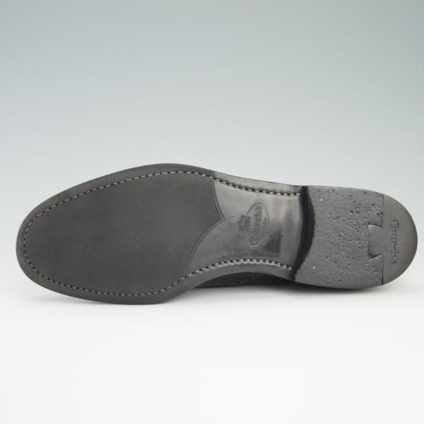 極美品★チャーチ(レディース) SIZE 36【定価￥86,900-★バーウッド/BURWOOD WG】ポリッシュドバインダーカーフ/黒/Church's★f716