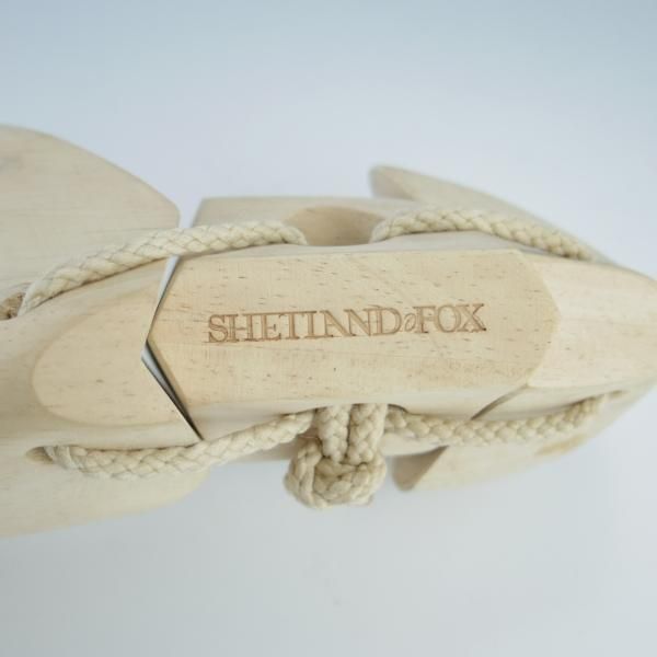 美品★シェットランドフォックス SIZE 6.5【定価￥10,800-★純正シューツリー/291/ケンジントン】木製シューキーパー/Shetlandfox★f719
