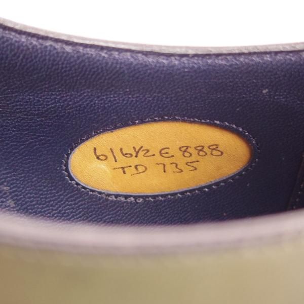 未使用★エドワードグリーン 6E【オーダー価格35万円★トップドロワー/888ラスト】オックスフォードシューズ/カーフ/EDWARD GREEN★f721