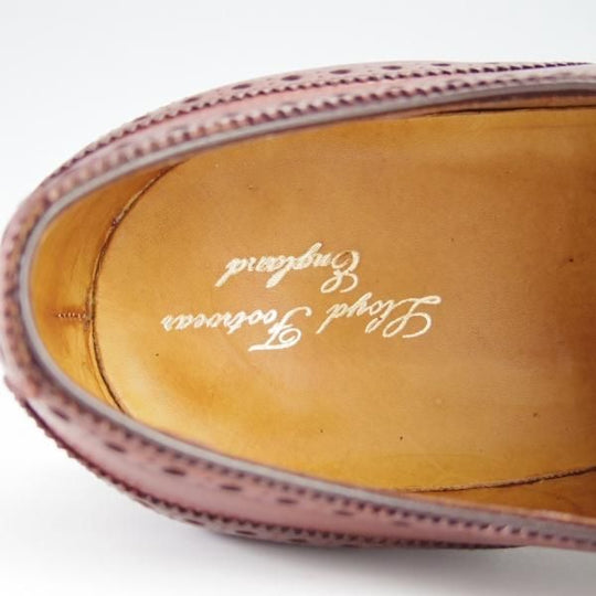 極上★エドワードグリーン 7.5E【貴重★カドガン/CADOGAN/旧工場製/マスターロイド】202ラスト/茶/Lloyd Footwear/EDWARD GREEN★f722