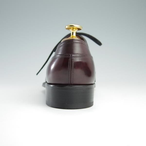 美品★ジョンロブ 5.5D【定価20万円以上★プレステージライン/SUTTON/8000ラスト】ミュージアムカーフ/PLUM/赤茶/メンズ/JOHN LOBB★f723