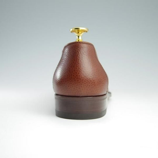 未使用★(伊)タニノクリスチー SIZE 6【貴重★デッドストック品/コインローファー/123559】グレインレザー/茶/メンズ/TANINO CRISCI★f725