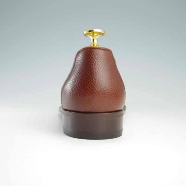 未使用★(伊)タニノクリスチー SIZE 6【貴重★デッドストック品/コインローファー/123559】グレインレザー/茶/メンズ/TANINO CRISCI★f725