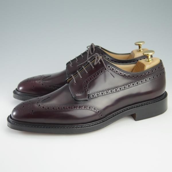 新品★チャーチ 85F/UK8.5【定価￥103,400-★GRAFTON/173ラスト】グラフトン/フルブローグ/ポリッシュドバインダーカーフ/Church's★f732