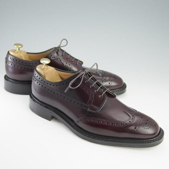 新品★チャーチ 85F/UK8.5【定価￥103,400-★GRAFTON/173ラスト】グラフトン/フルブローグ/ポリッシュドバインダーカーフ/Church's★f732