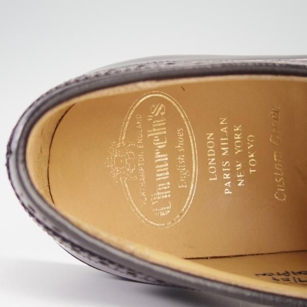 新品★チャーチ 85F/UK8.5【定価￥103,400-★GRAFTON/173ラスト】グラフトン/フルブローグ/ポリッシュドバインダーカーフ/Church's★f732