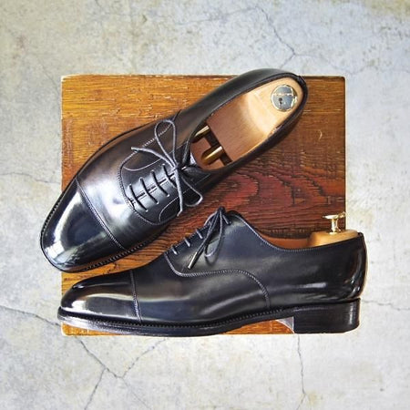 極上★J.M.ウェストン 6E【定価￥126,500-★ストレートチップ/300/11ラスト】ボックスカーフ/黒/メンズ/Weston/ウエストン★f733