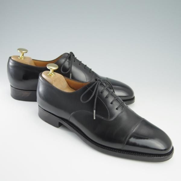 極上★J.M.ウェストン 6E【定価￥126,500-★ストレートチップ/300/11ラスト】ボックスカーフ/黒/メンズ/Weston/ウエストン★f733