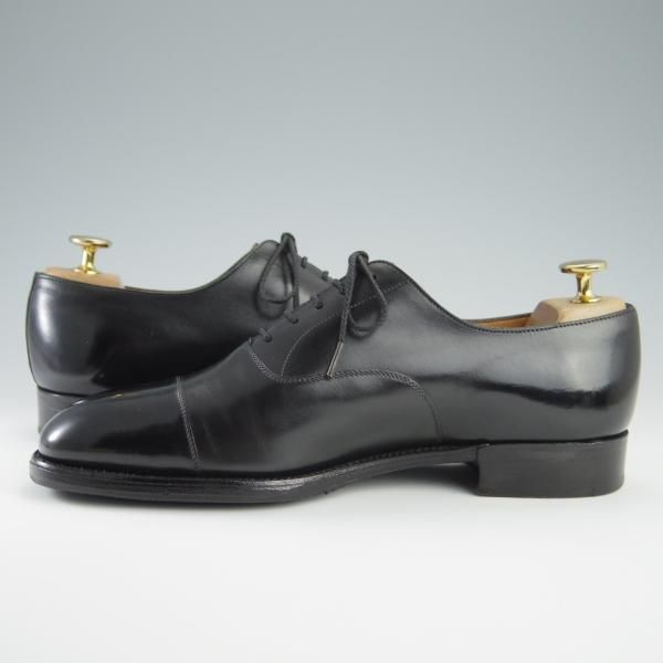極上★J.M.ウェストン 6E【定価￥126,500-★ストレートチップ/300/11ラスト】ボックスカーフ/黒/メンズ/Weston/ウエストン★f733
