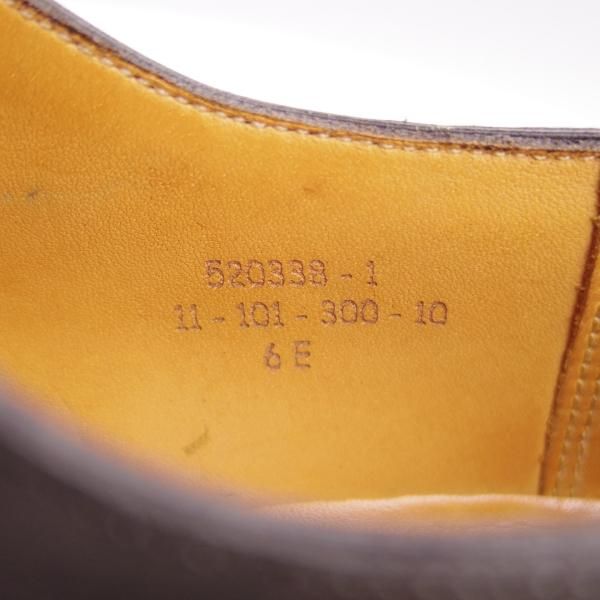 極上★J.M.ウェストン 6E【定価￥126,500-★ストレートチップ/300/11ラスト】ボックスカーフ/黒/メンズ/Weston/ウエストン★f733
