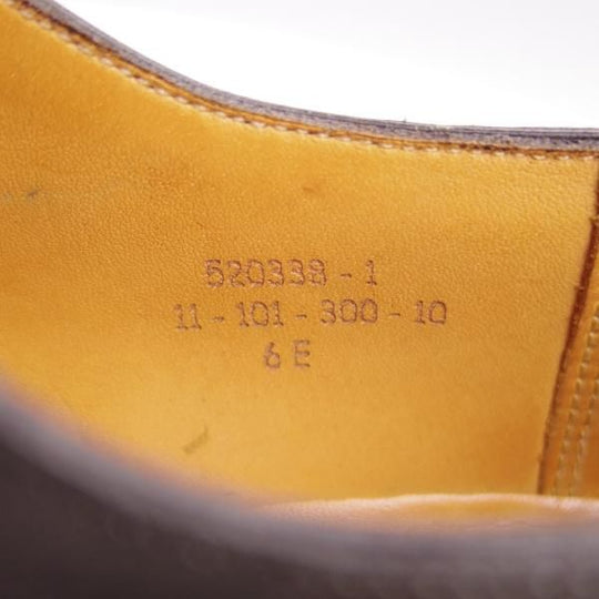 極上★J.M.ウェストン 6E【定価￥126,500-★ストレートチップ/300/11ラスト】ボックスカーフ/黒/メンズ/Weston/ウエストン★f733