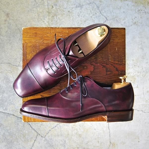 新品★シェットランドフォックス SIZE 6.5【定価￥54,600-★ブリストルシリーズ/3083】ストレートチップ/カーフ/赤茶/Shetlandfox★f735