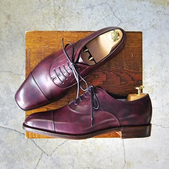 新品★シェットランドフォックス SIZE 6.5【定価￥54,600-★ブリストルシリーズ/3083】ストレートチップ/カーフ/赤茶/Shetlandfox★f735