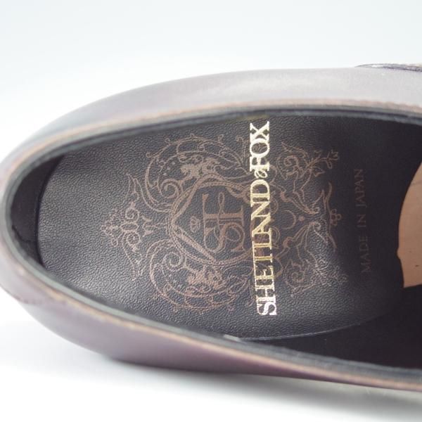新品★シェットランドフォックス SIZE 6.5【定価￥54,600-★ブリストルシリーズ/3083】ストレートチップ/カーフ/赤茶/Shetlandfox★f735