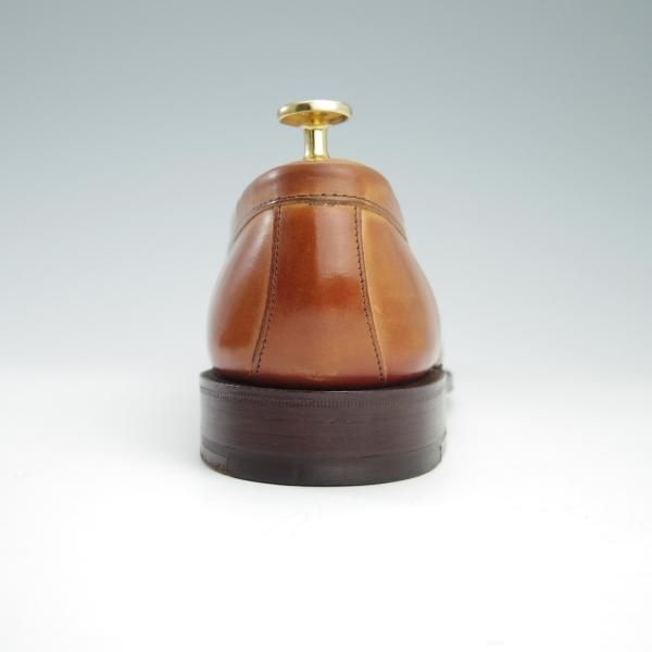 極上★(英)チーニー 7.5F【★コインローファー/カーフ】薄茶/メンズ/CHEANEY★f737