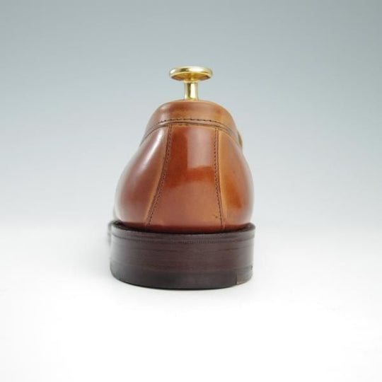 極上★(英)チーニー 7.5F【★コインローファー/カーフ】薄茶/メンズ/CHEANEY★f737