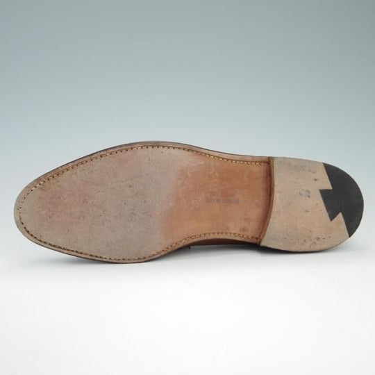 極上★(英)チーニー 7.5F【★コインローファー/カーフ】薄茶/メンズ/CHEANEY★f737