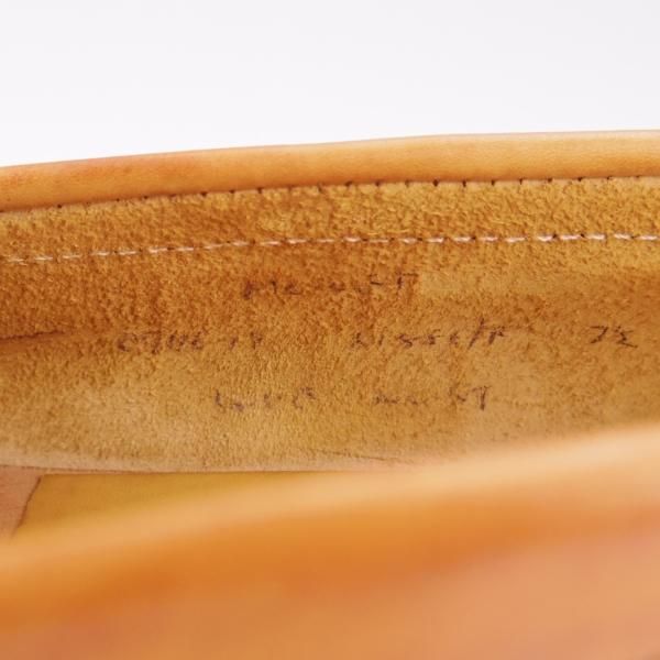 極上★(英)チーニー 7.5F【★コインローファー/カーフ】薄茶/メンズ/CHEANEY★f737