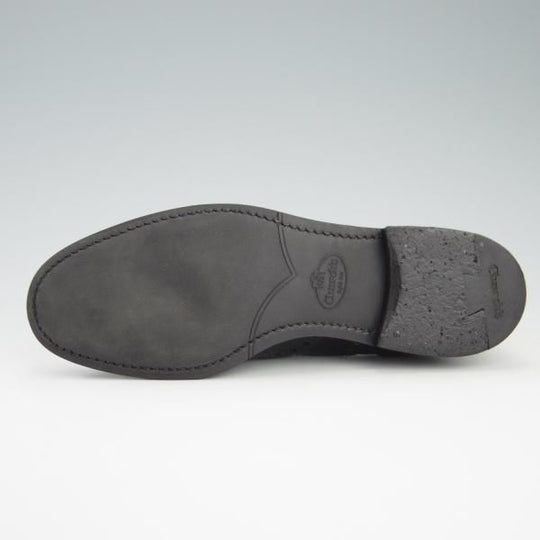 極上★チャーチ(レディース) SIZE 36.5【定価￥130,900-★バーウッド/BURWOOD WG】ポリッシュドバインダーカーフ/黒/Church's★f738