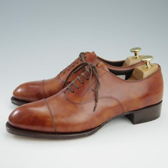 未使用★シェットランドフォックス SIZE 6.5【定価￥64,800-★ケンジントンシリーズ/3013SF】ストレートチップ/カーフ/Shetlandfox★f741