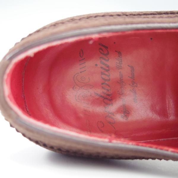 美品★(スペイン製)コードウェイナー SIZE 6.5【定価￥39,900-★グッドイヤーウェルテッド製法/ワールドフットウェアギャラリー取扱】LOMBARD/濃茶/Cordwainer★f742